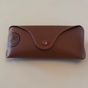 Ray-Ban Tan Sunglasses Case.